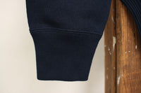 WORKERS / Crew Cotton Sweater (Navy)