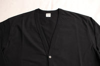 WORKERS / 3 PLY Cardigan (Black)