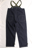COLIMBO / OLD MIDSHIPMEN'S BIB OVERALL (ZU-0202,DENIM)