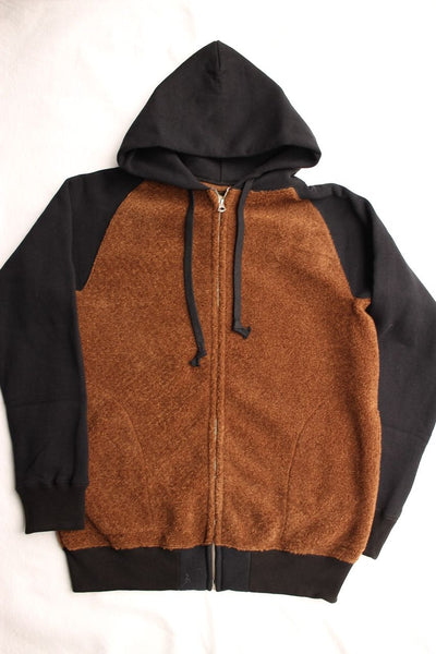 COLIMBO / TARRY TOWN GRIZZLY PARKA (ZT-0420,BROWN × BLACK)