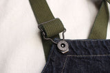COLIMBO / OLD MIDSHIPMEN'S BIB OVERALL (ZU-0202,DENIM)