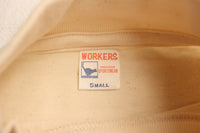 WORKERS / 6 oz Long-T Mock (White)