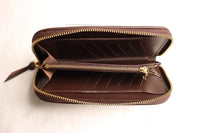 Rainbow Country / U.K. Saddle Leather Wallet (RCL-60018,RED BROWN)