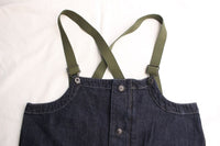 COLIMBO / OLD MIDSHIPMEN'S BIB OVERALL (ZU-0202,DENIM)