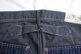 FREEWHEELERS / "KING SNIPE" PANTS (#1922010,NAVY IRONCLAD STRIPE × INDIGO WABASH STRIPE)