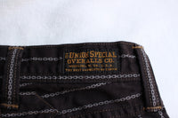 FREEWHEELERS / "BAKE HEAD" OVERALLS (#2022003,JET BLACK CHAIN STRIPE)