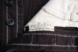 FREEWHEELERS / "BAKE HEAD" OVERALLS (#2022003,JET BLACK CHAIN STRIPE)