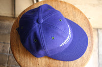 FREEWHEELERS / "ULTIMA THULE LOGO" BASEBALL VENT CAP, WOOL FLANNEL (#2137003,BLUE)