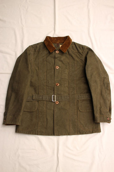 COLIMBO / BROAD-LAND BELTED GAME JACKET (ZX-0134,GREEN)