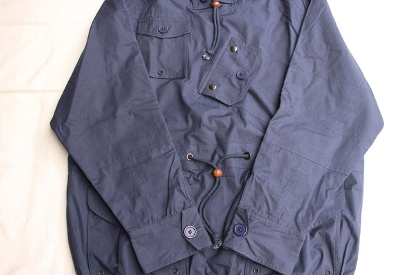 HAWKWOOD MERCANTILE / CANOEIST SMOCK (NAVY VENTILE) – McFly Online