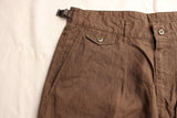 WORKERS / FWP Trousers (Brown Linen)