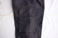WORKERS / French Cargo Pants (Black Kersey)