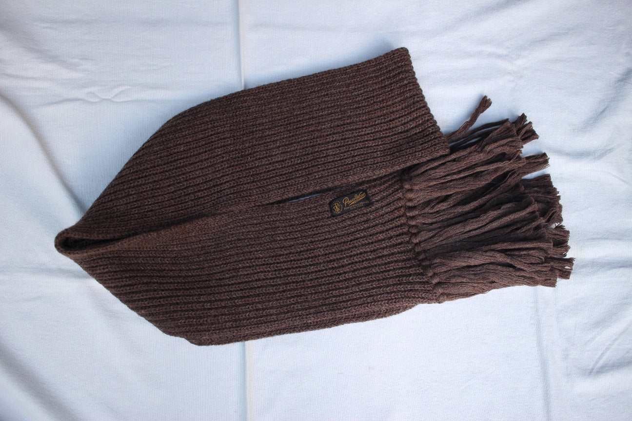 楽天市場】フリーホイーラーズ HAND KNIT FRINGED WOOL MUFFLER