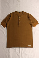 FREEWHEELERS / HENLEY NECKED TYPE SHORT SLEEVE SHIRT (#1725005,OLIVE DRAB)