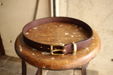 HERALDIC BELTS / 5/4" Belt (Brown)