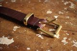 HERALDIC BELTS / 5/4" Belt (Brown)