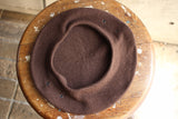 COLIMBO / HIGHLANDS COTTON BERET (ZX-0602,BROWN)
