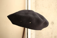 COLIMBO / HIGHLANDS WOOL BERET HAT (ZW-0614,BLACK)