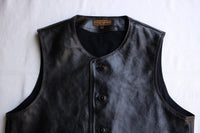 FREEWHEELERS / "JERKIN" SHORT LENGTH (#1931006,RUDE BLACK) / 2019 model