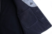 FREEWHEELERS / "JERKIN" SHORT LENGTH (#1931006,RUDE BLACK) / 2019 model