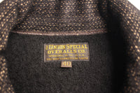 FREEWHEELERS / "LUMPER" BEACH CLOTH WORK JACKET (#2131007,GRAINED BLACK STRIPE × BLACK)