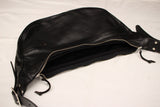 Rainbow Country / Leather "BANANA" Shoulder Bag (RCL-60023,BLACK)