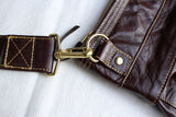 Rainbow Country / Leather Helmet Bag (RCL-60004,SEAL BROWN)