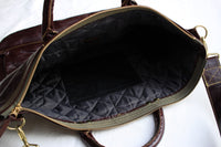 Rainbow Country / Leather Helmet Bag (RCL-60004,SEAL BROWN)