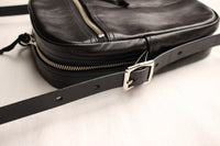Rainbow Country / Leather Shoulder Bag (RCL-60024,BLACK)