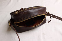 Rainbow Country / Leather Shoulder Pouch (RCL-60025,SEAL BROWN)