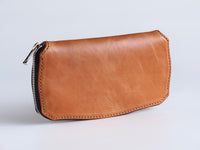 MANIFOLD / ROUND FASTENER WALLET (MW-11 CDK,CAMEL)