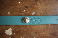 BO'S GLAD RAGS / "NYC FANATIC" with Fun City NYC Logo Button (FCA20-04SV,TURQUOISE)