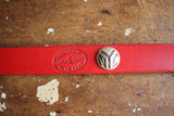 BO'S GLAD RAGS / "NYC FANATIC" with Fun City NYC Logo Button (FCA20-04SV,RED)