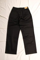 WORKERS / Officer Trousers Vintage Fit Type 2 (Black Chino)