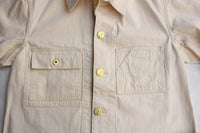 WORKERS / Queen of the road, Railroad Jacket (White Denim)