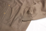 FREEWHEELERS / SIDEWAYS SERIES SET-IN SLEEVE SNAP BUTTON FRONT SWEAT PARK (#2224006,MASS GRAY)