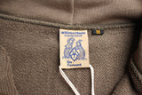 FREEWHEELERS / SIDEWAYS SERIES SET-IN SLEEVE SNAP BUTTON FRONT SWEAT PARK (#2224006,MASS GRAY)
