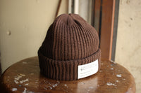 COLIMBO / SOUTH FORK COTTON KNIT CAP (ZX-0610,BROWN)
