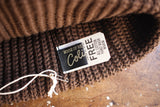 COLIMBO / SOUTH FORK COTTON KNIT CAP (ZX-0610,BROWN)