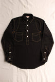 FREEWHEELERS / "STEEL DRIVER" WORK SHIRT (#1823009,BLACK)