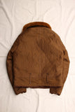 FREEWHEELERS / "TAILDRAGGER" WINTER FLYING JACKET (#2131028,DARK SEPIA BROWN)