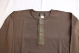 COLIMBO / THIRTY-MILES HENLEY NECK TEE L/S (ZX-0431,OLIVE)