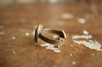 BARNSTORMERS / "The 27 Club" Twin-Arrow Flexible Armed Ring (A15-06BR,Vintage Finished Brass)