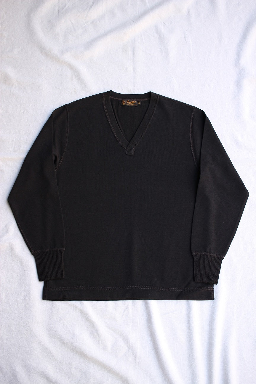 FREEWHEELERS / V NECK SWEATER (#1546117,JET BLACK) – McFly