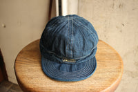 COLIMBO / PRESCOTT DENIM WORK CAP (ZW-0610,PRUSSIAN BLUE × TEAL BLUE)