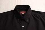 ADJUSTABLE COSTUME / WORK STYLE OX BUTTON DOWN SHIRT (AS-001,BLACK)