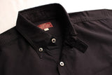 ADJUSTABLE COSTUME / WORK STYLE OX BUTTON DOWN SHIRT (AS-001,BLACK)