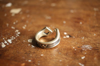 BO'S GLAD RAGS / "BARKING DOG" WRENCH RING (A19-08SV,STERLING SILVER)