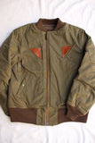 COLIMBO / DEARBORN FLIGHT JACKET B-15A MOD.TYPE (ZT-0130,OLIVE)